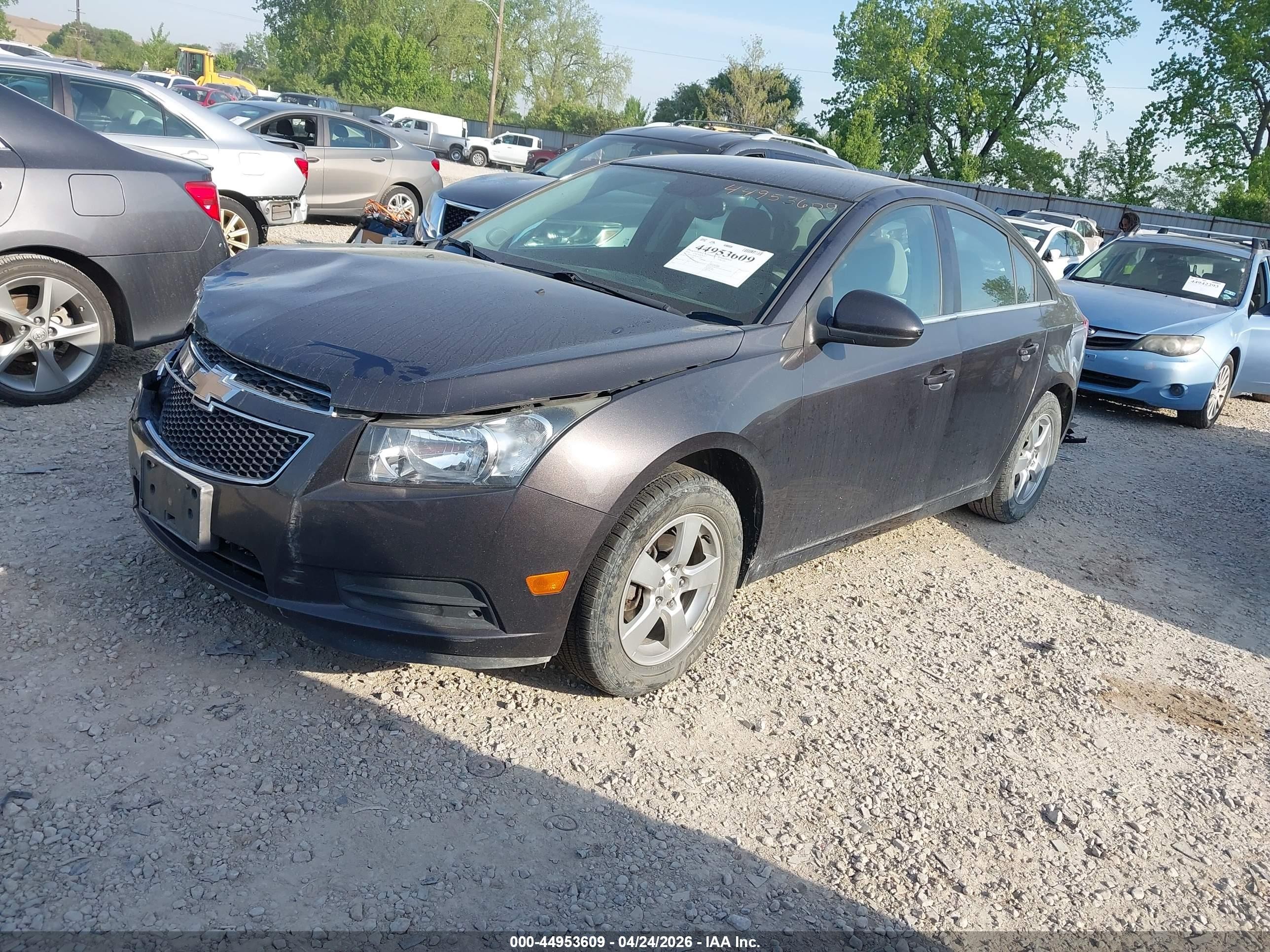 2014 Chevrolet Cruze 1lt Auto Синий vin: 1G1PC5SB0E7411942