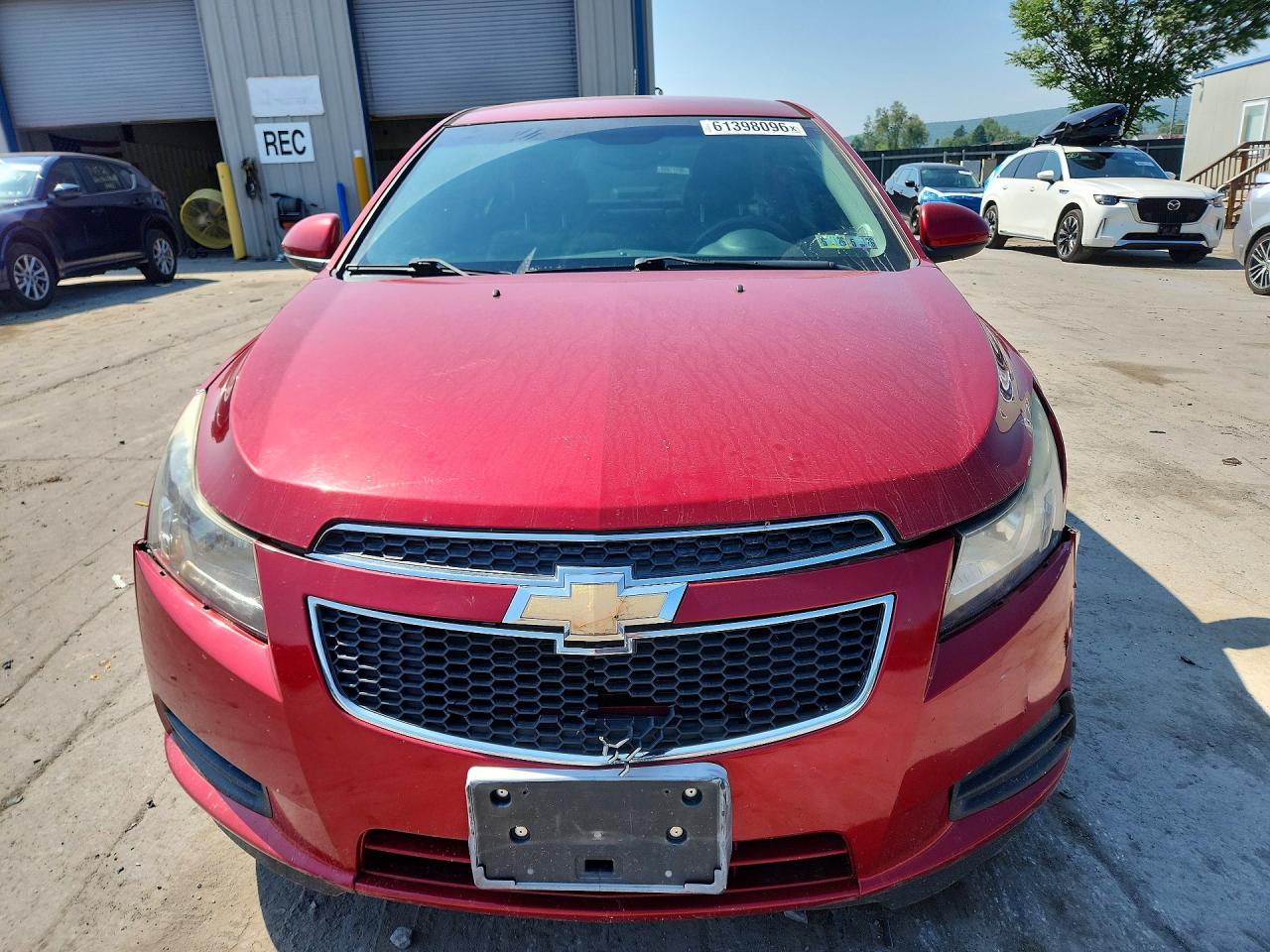 2014 Chevrolet Cruze Lt Red vin: 1G1PC5SB0E7416204