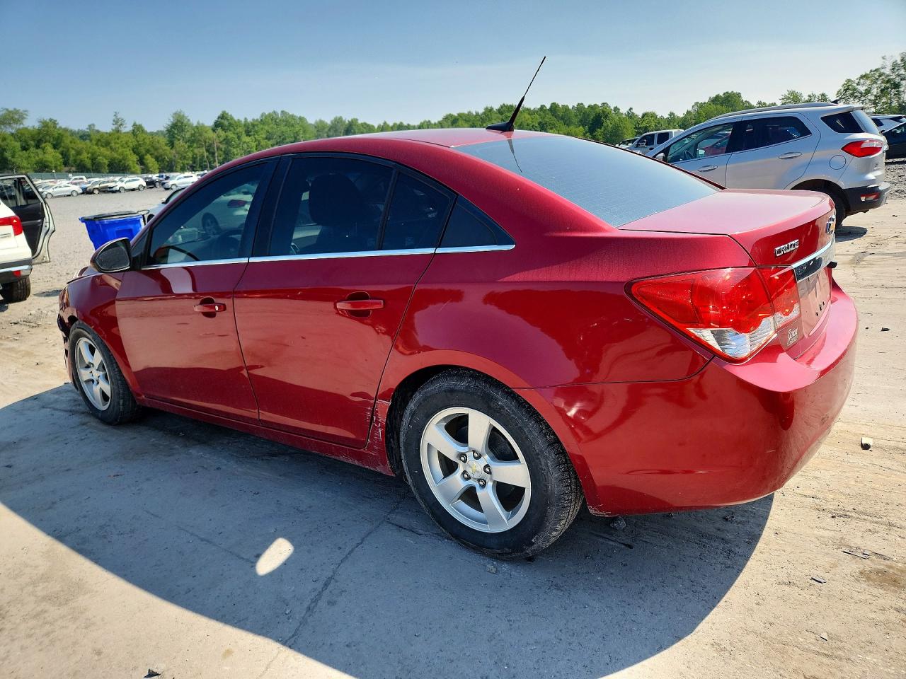 2014 Chevrolet Cruze Lt Red vin: 1G1PC5SB0E7416204