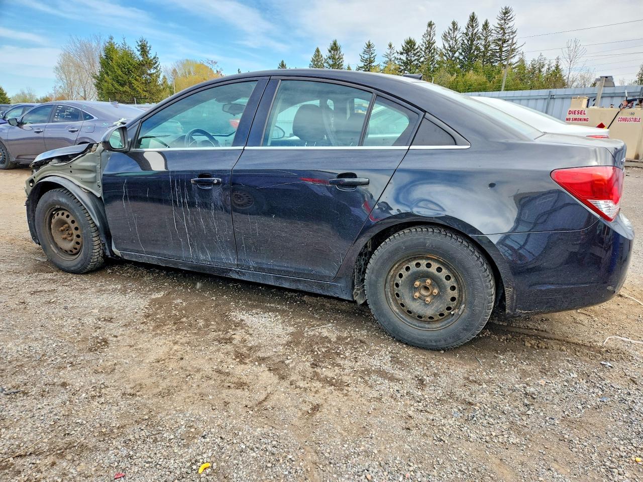 2014 Chevrolet Cruze Lt Black vin: 1G1PC5SB0E7457674