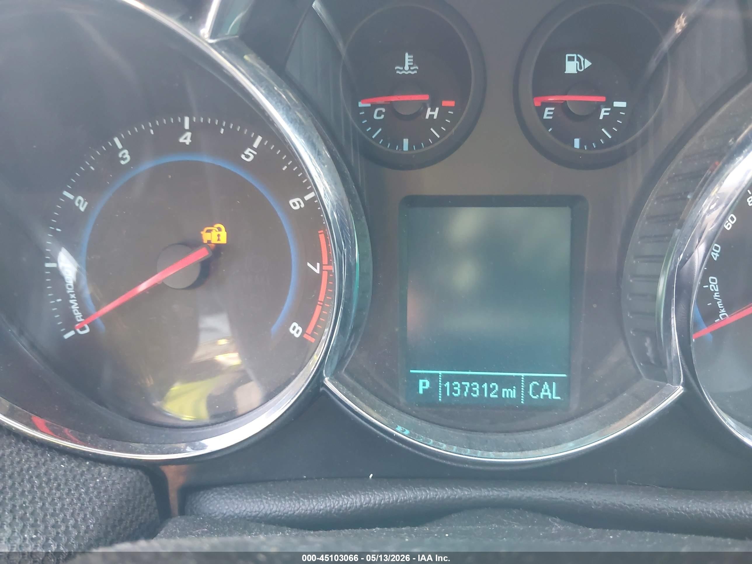 2015 Chevrolet Cruze 1lt Auto Черный vin: 1G1PC5SB0F7101811