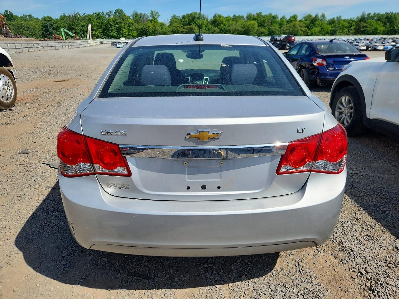 2015 Chevrolet Cruze Lt Silver vin: 1G1PC5SB0F7105728