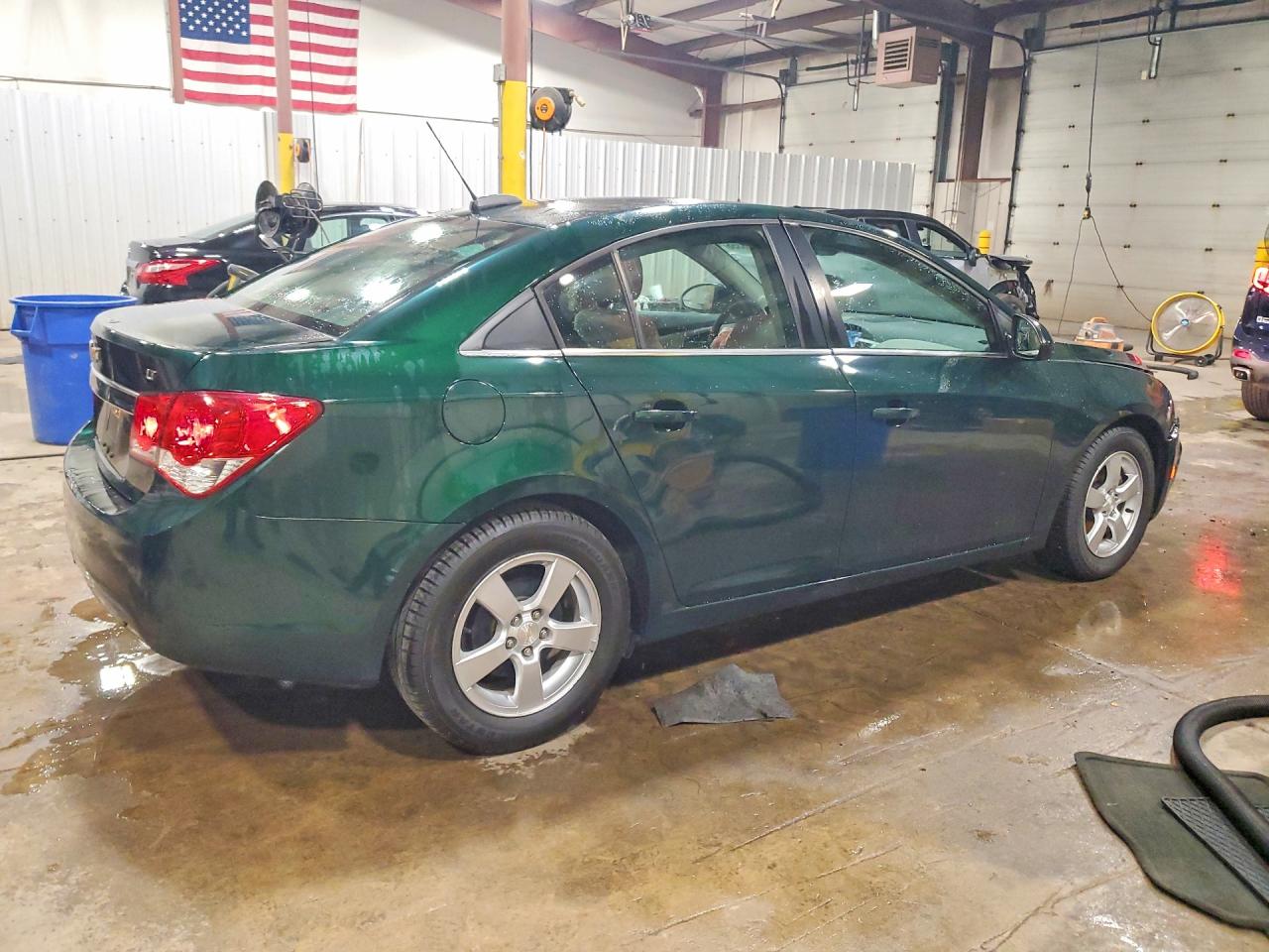 2015 Chevrolet Cruze Lt Green vin: 1G1PC5SB0F7108614