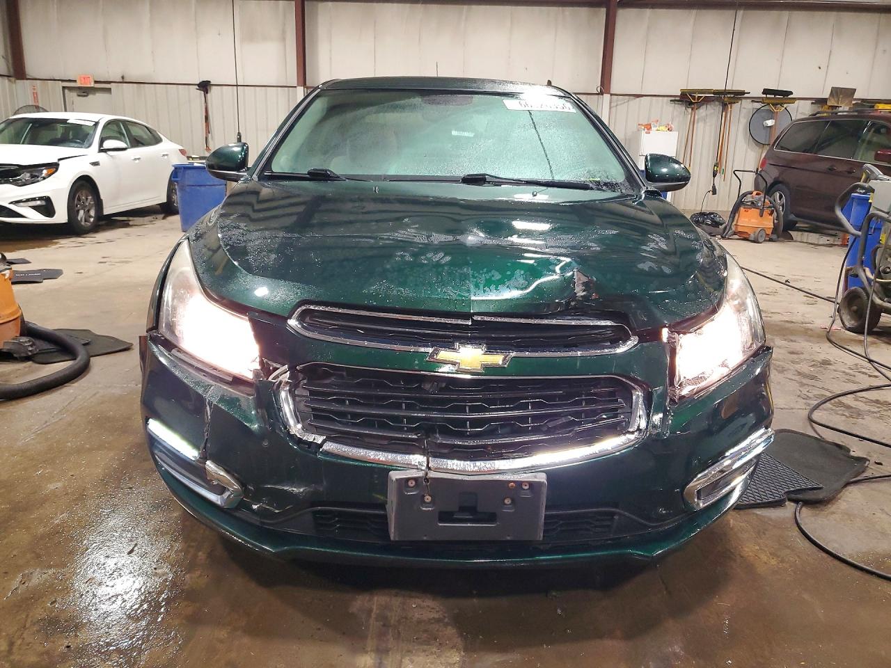 2015 Chevrolet Cruze Lt Green vin: 1G1PC5SB0F7108614