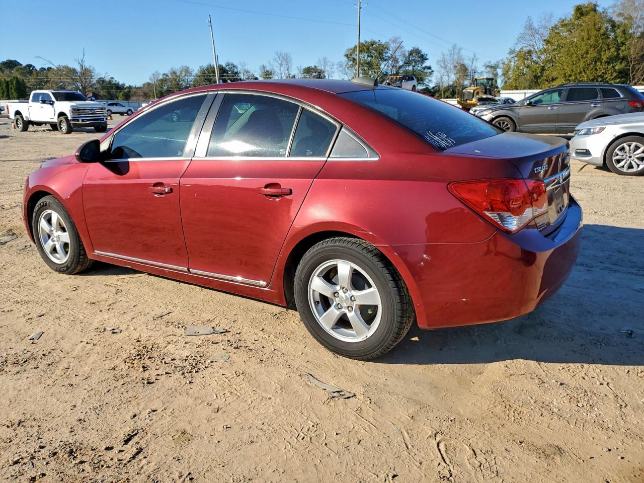 2015 Chevrolet Cruze Burgundy vin: 1G1PC5SB0F7143251