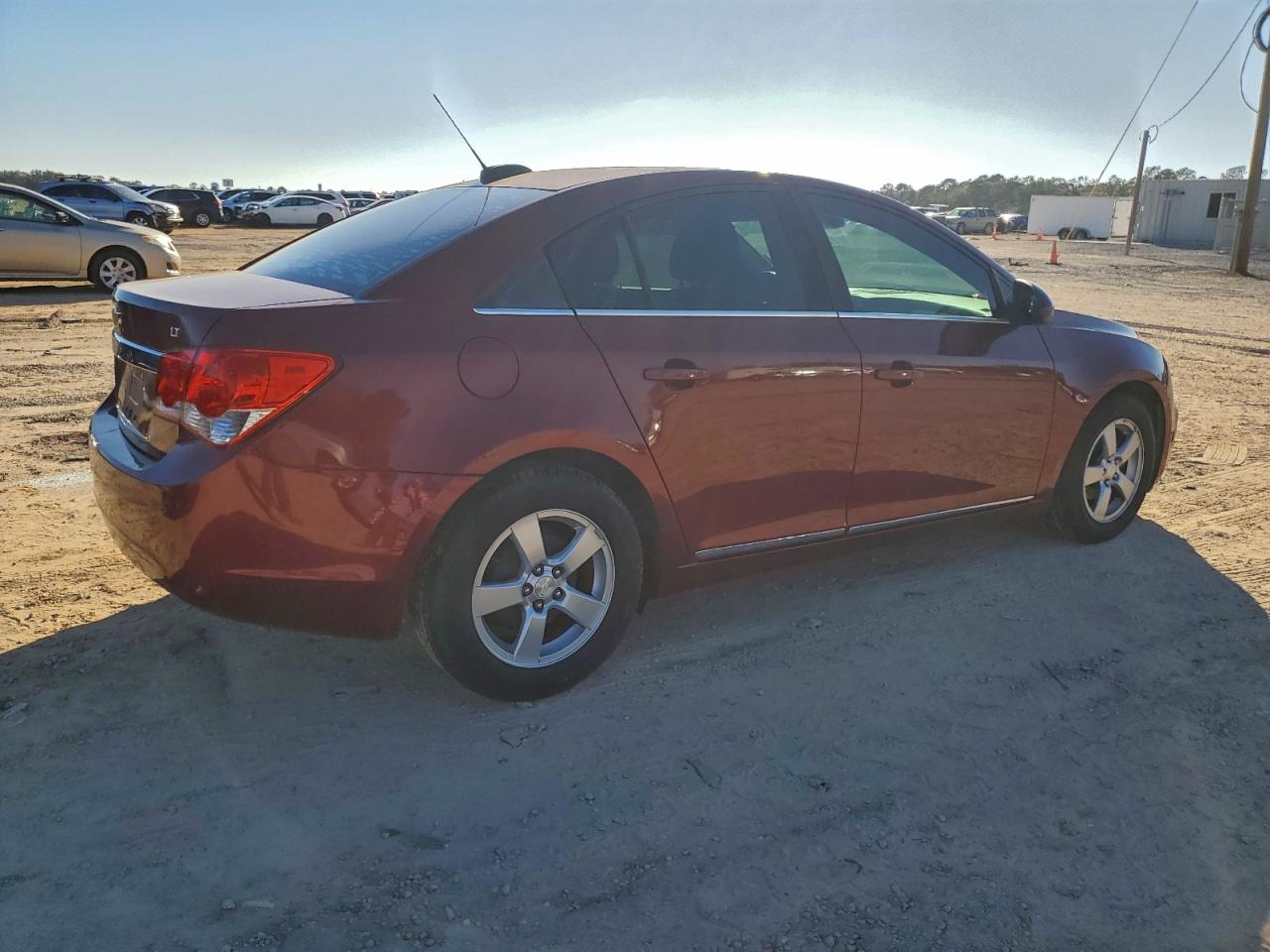 2015 Chevrolet Cruze Burgundy vin: 1G1PC5SB0F7143251