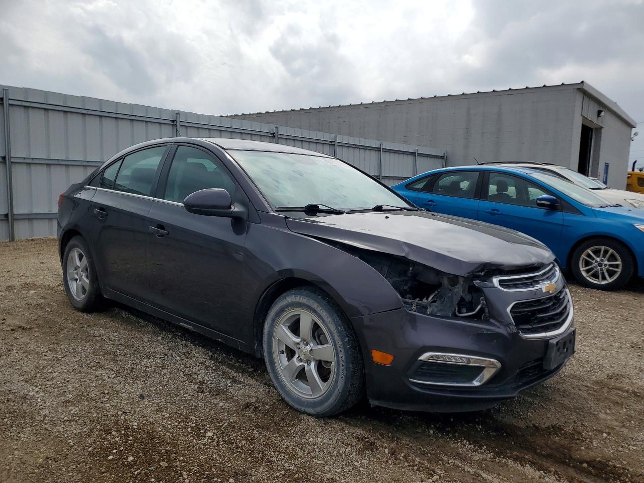 2015 Chevrolet Cruze Lt Серый vin: 1G1PC5SB0F7161877