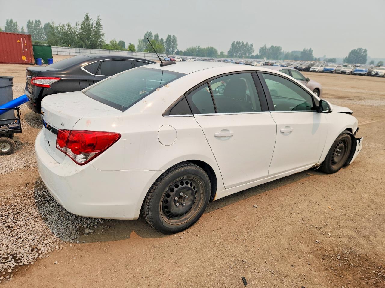 2015 Chevrolet Cruze Lt White vin: 1G1PC5SB0F7163547