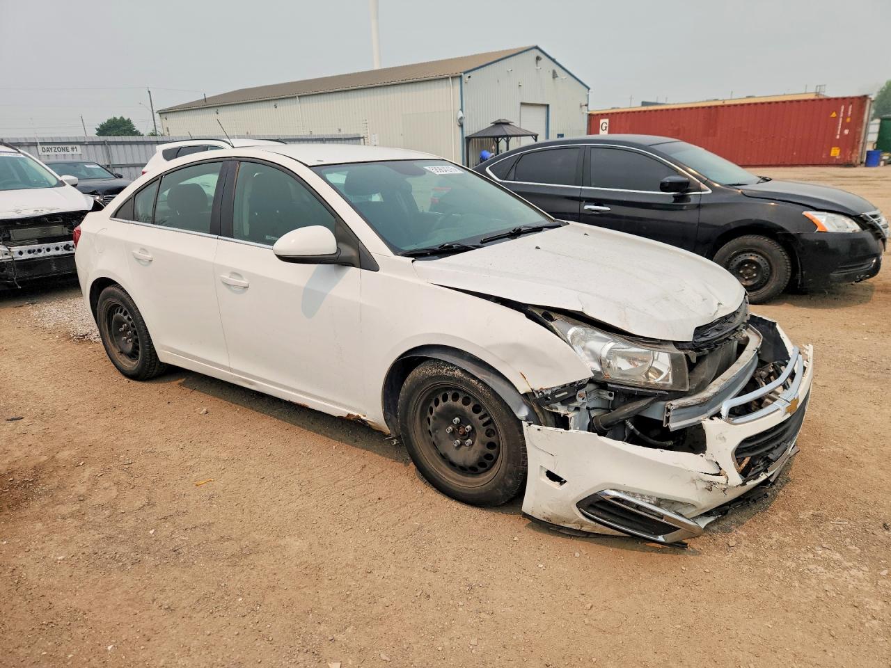 2015 Chevrolet Cruze Lt White vin: 1G1PC5SB0F7163547