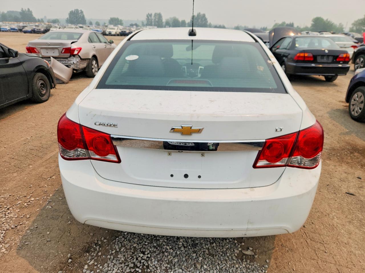 2015 Chevrolet Cruze Lt White vin: 1G1PC5SB0F7163547