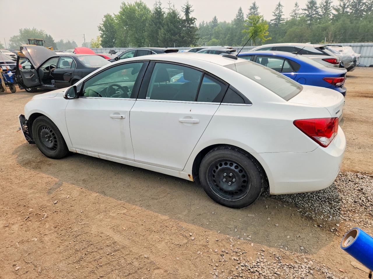 2015 Chevrolet Cruze Lt White vin: 1G1PC5SB0F7163547