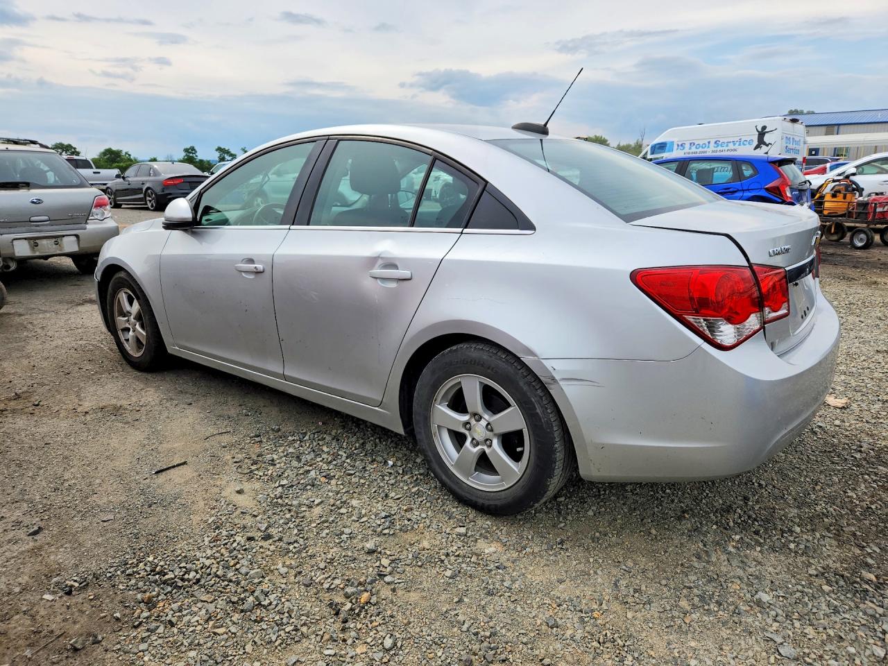 2015 Chevrolet Cruze Lt Silver vin: 1G1PC5SB0F7180011