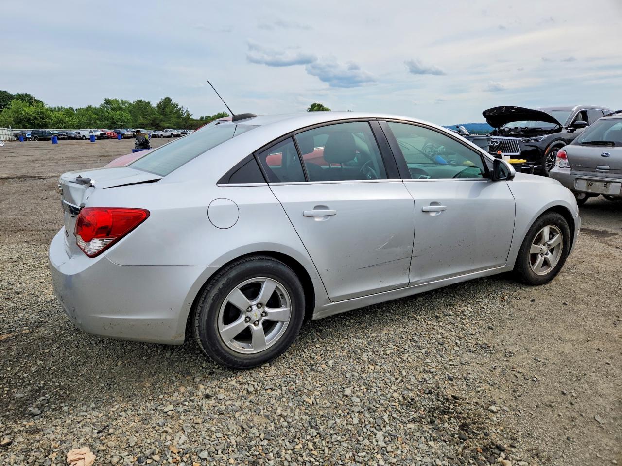 2015 Chevrolet Cruze Lt Silver vin: 1G1PC5SB0F7180011