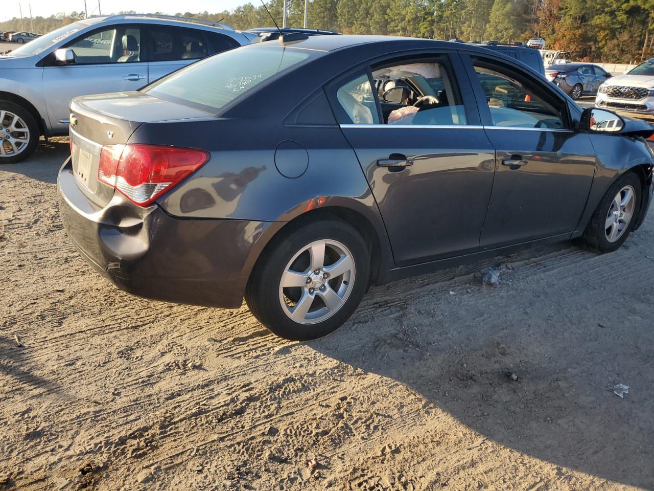 2015 Chevrolet Cruze Lt Charcoal vin: 1G1PC5SB0F7186780