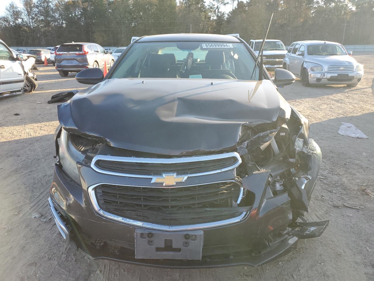 2015 Chevrolet Cruze Lt Charcoal vin: 1G1PC5SB0F7186780
