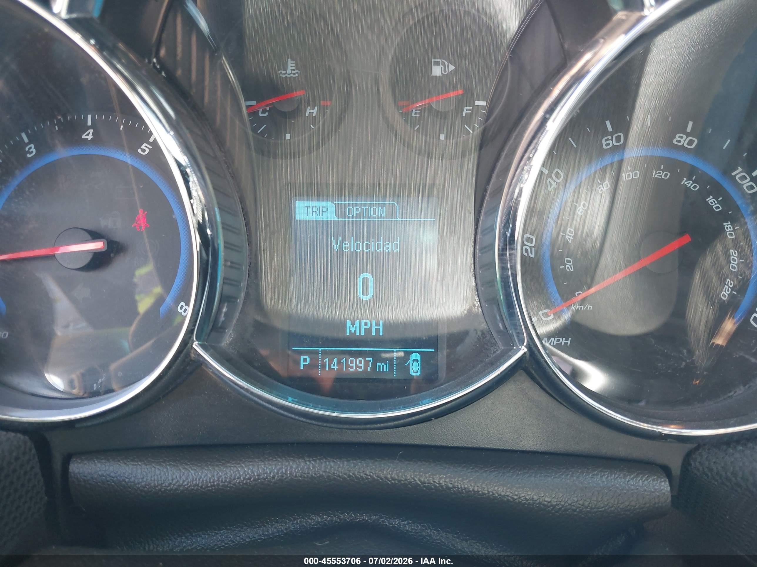 2015 Chevrolet Cruze 1lt Auto Серебряный vin: 1G1PC5SB0F7192482