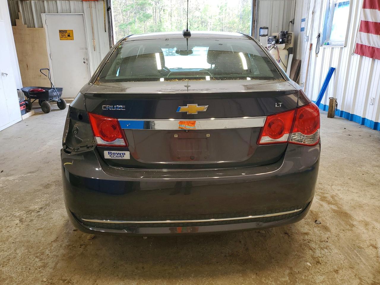 2015 Chevrolet Cruze Lt Gray vin: 1G1PC5SB0F7204808