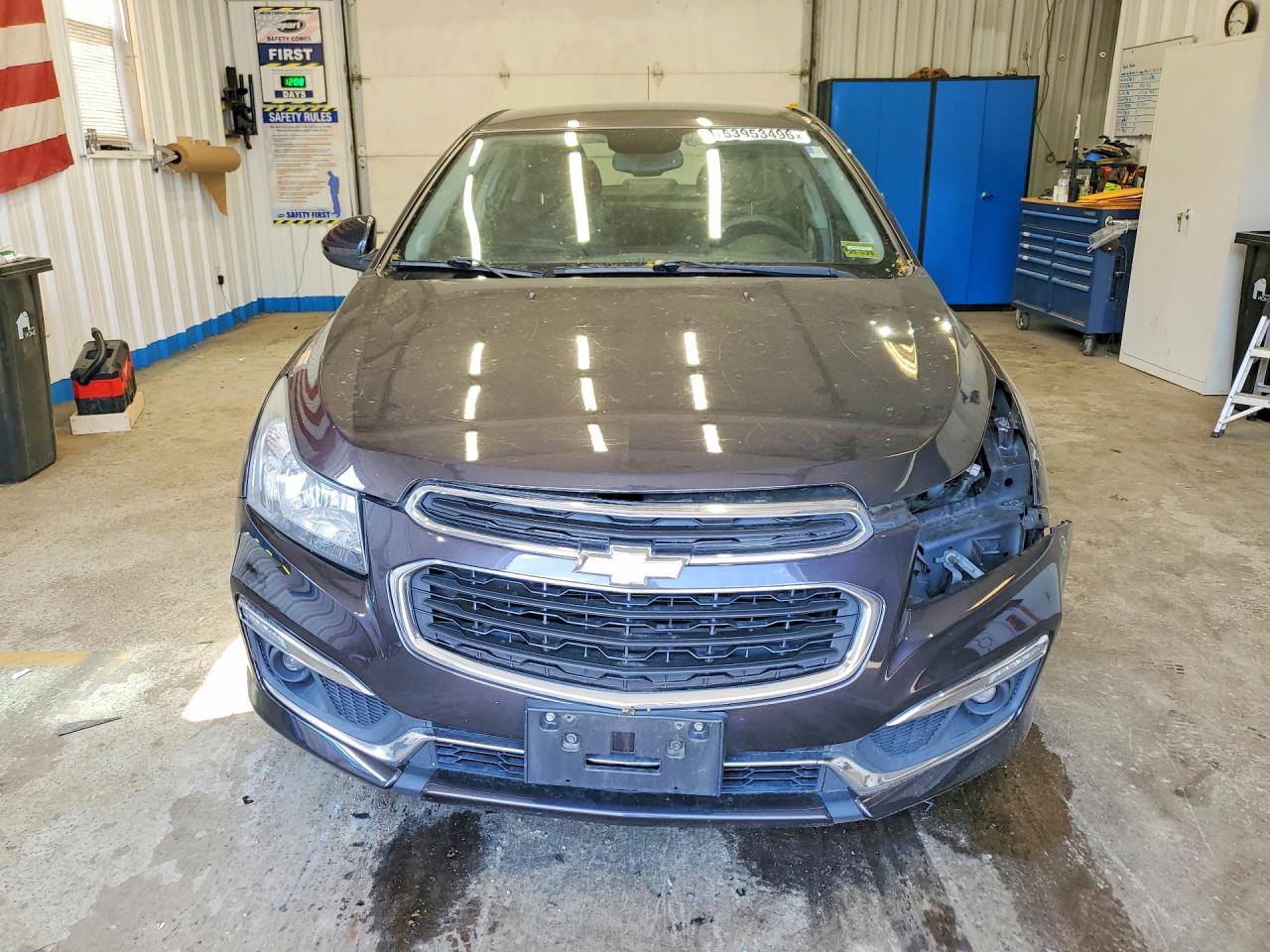 2015 Chevrolet Cruze Lt Gray vin: 1G1PC5SB0F7204808