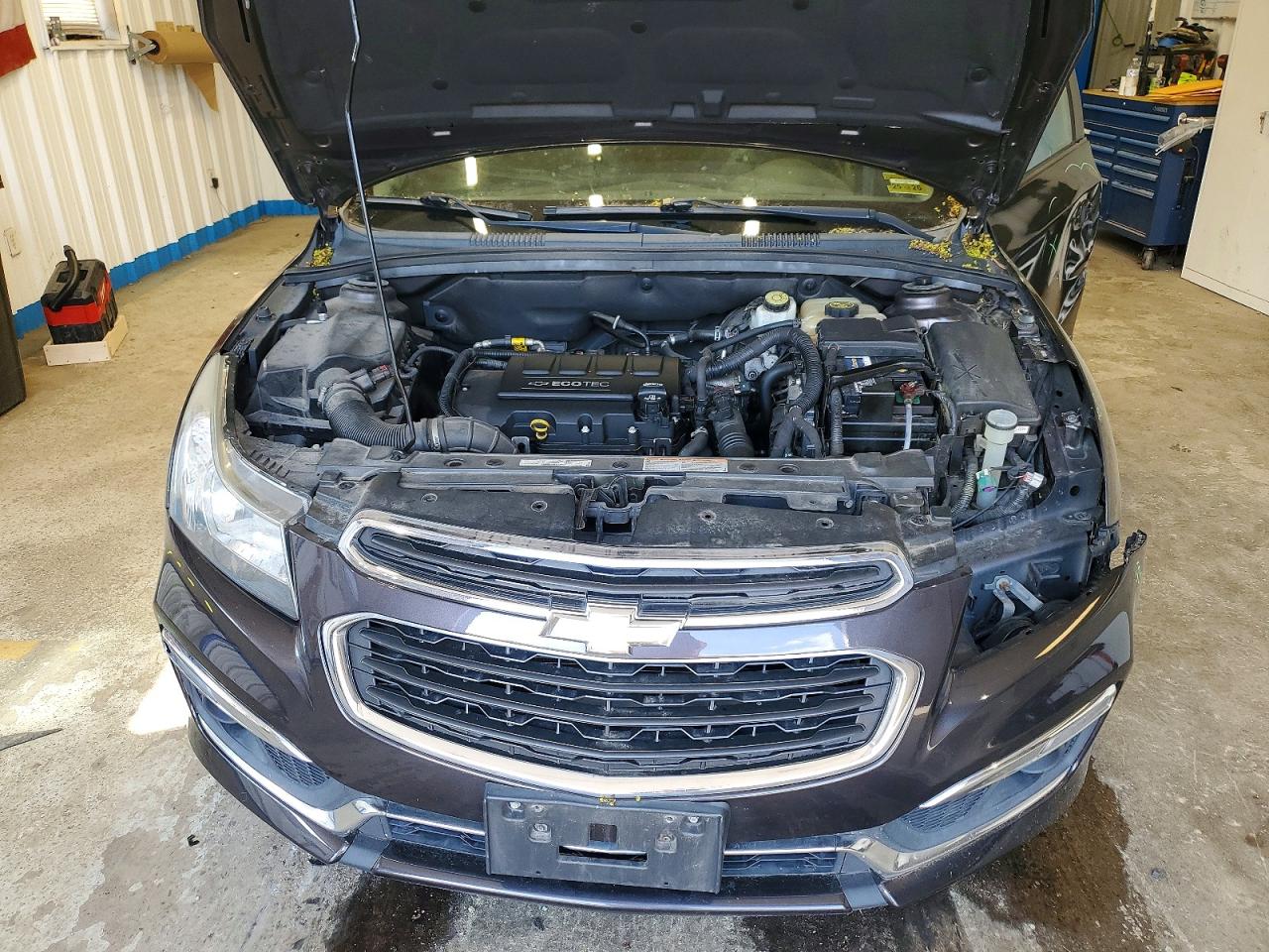 2015 Chevrolet Cruze Lt Gray vin: 1G1PC5SB0F7204808