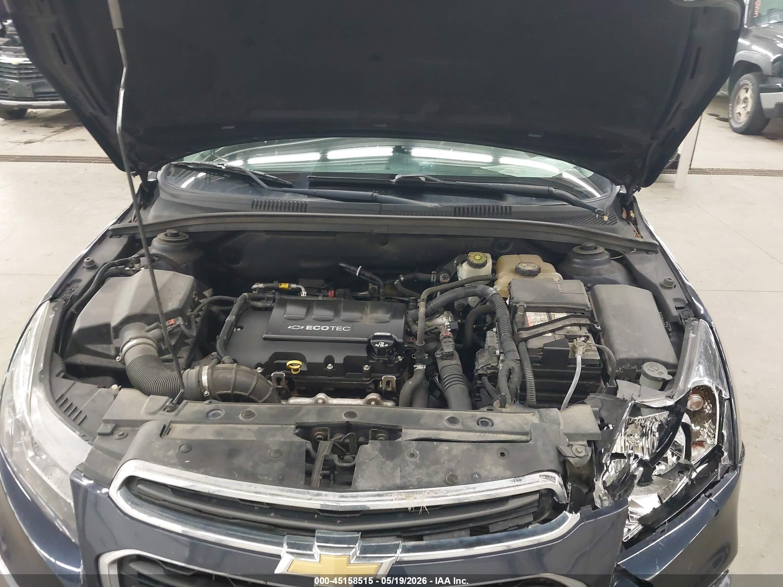 2015 Chevrolet Cruze 1lt Auto Dark Blue vin: 1G1PC5SB0F7224752