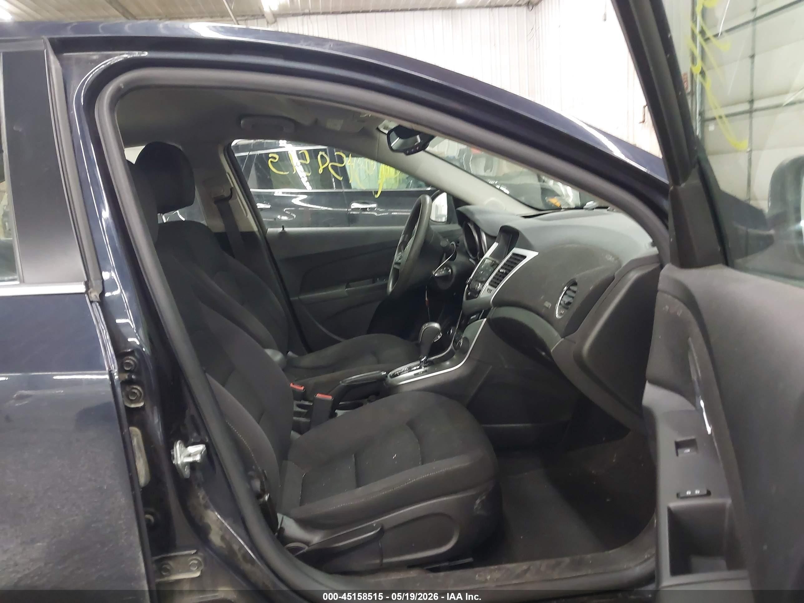 2015 Chevrolet Cruze 1lt Auto Dark Blue vin: 1G1PC5SB0F7224752
