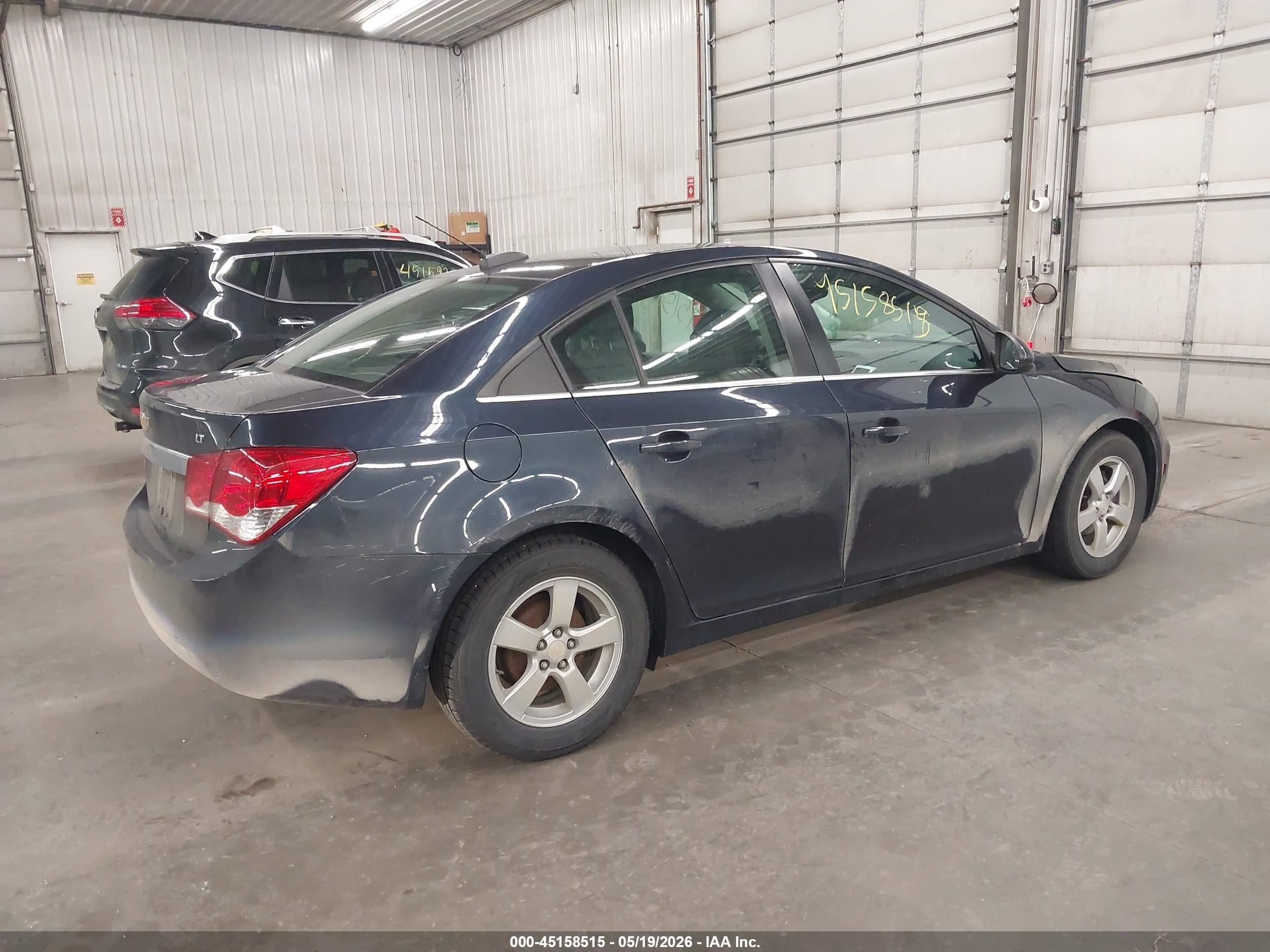 2015 Chevrolet Cruze 1lt Auto Dark Blue vin: 1G1PC5SB0F7224752