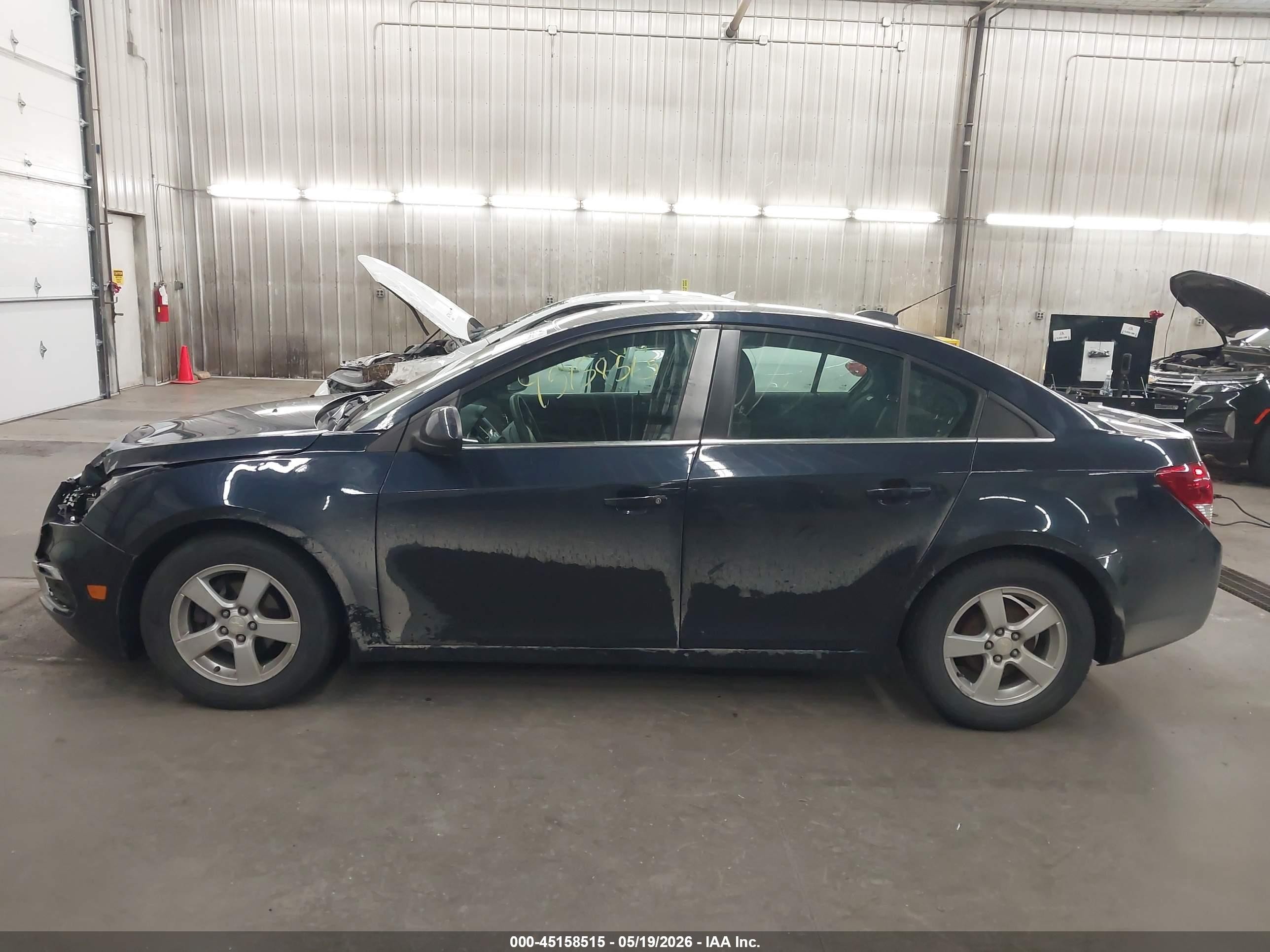 2015 Chevrolet Cruze 1lt Auto Dark Blue vin: 1G1PC5SB0F7224752