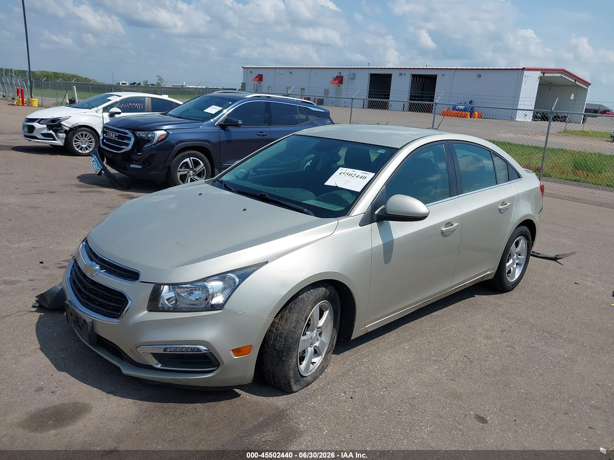 2015 Chevrolet Cruze 1lt Auto Gold vin: 1G1PC5SB0F7228574