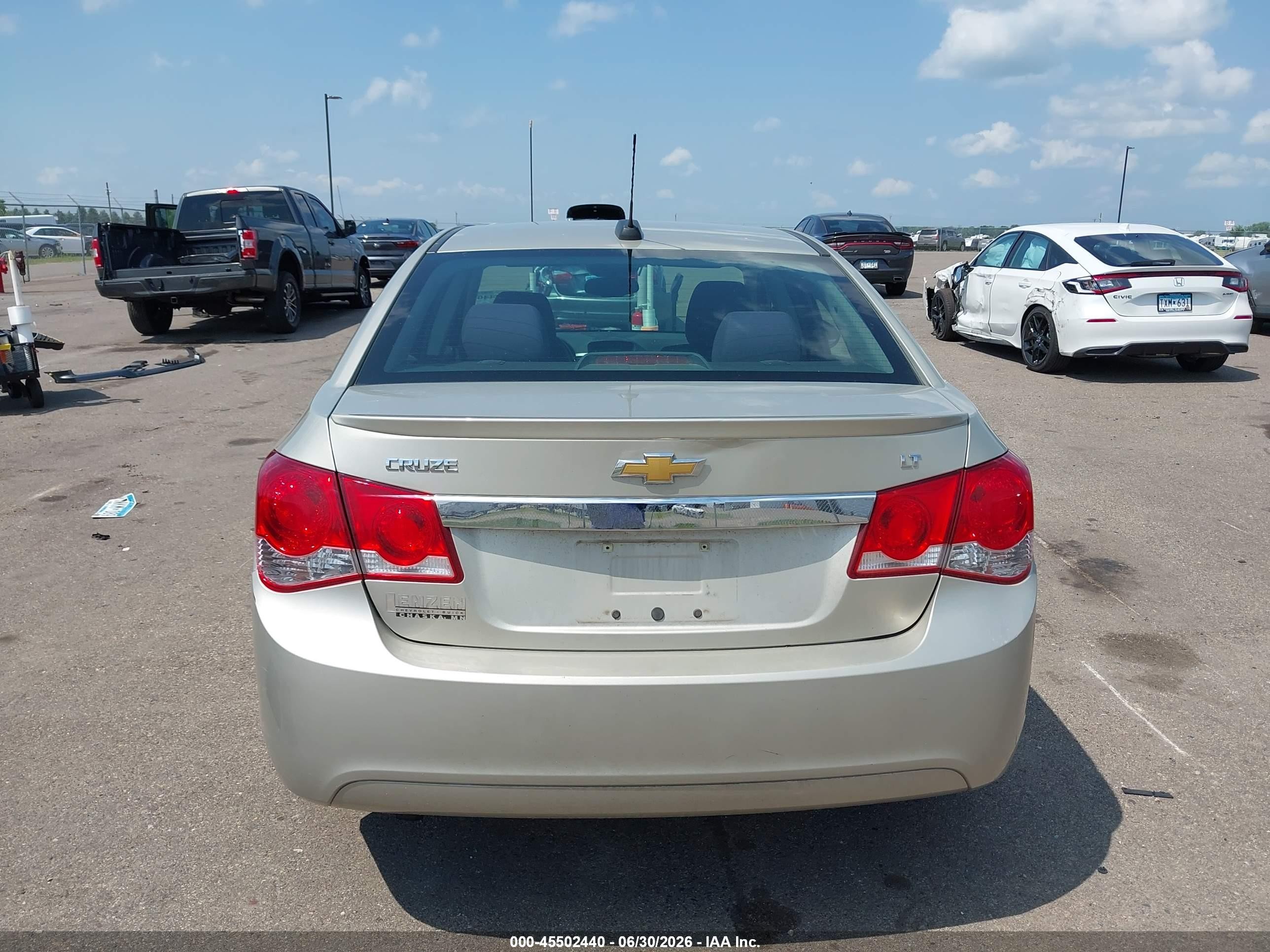 2015 Chevrolet Cruze 1lt Auto Gold vin: 1G1PC5SB0F7228574