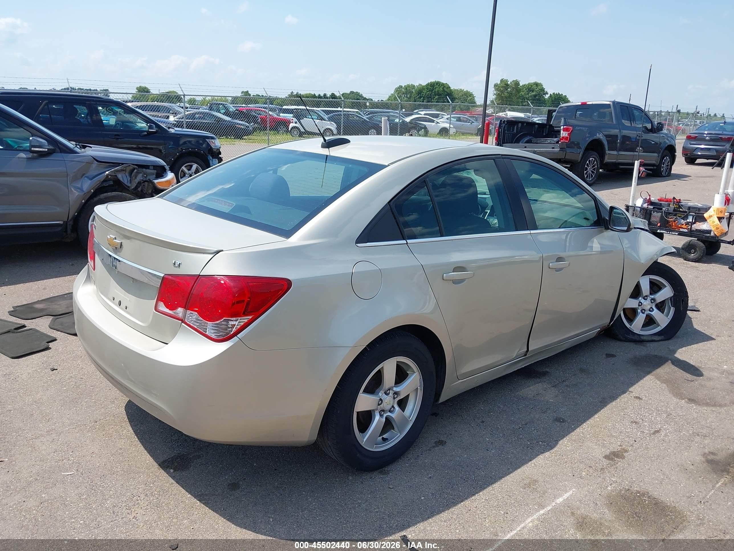 2015 Chevrolet Cruze 1lt Auto Gold vin: 1G1PC5SB0F7228574