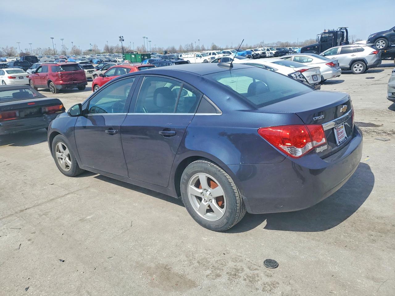 2015 Chevrolet Cruze Lt Blue vin: 1G1PC5SB0F7229658