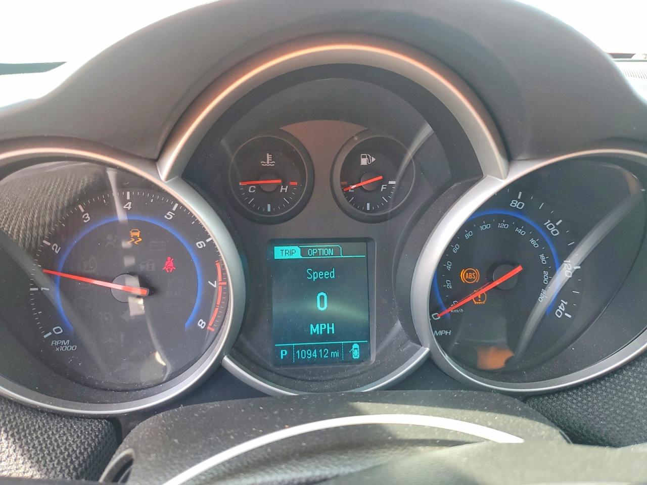 2015 Chevrolet Cruze Lt Blue vin: 1G1PC5SB0F7229658