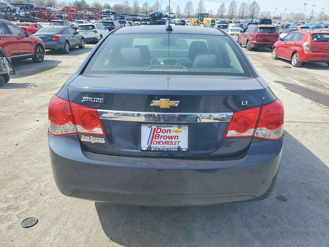 2015 Chevrolet Cruze Lt Blue vin: 1G1PC5SB0F7229658