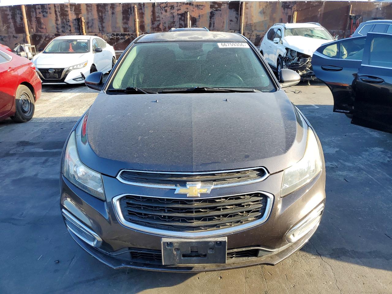 2015 Chevrolet Cruze Lt Charcoal vin: 1G1PC5SB0F7238537