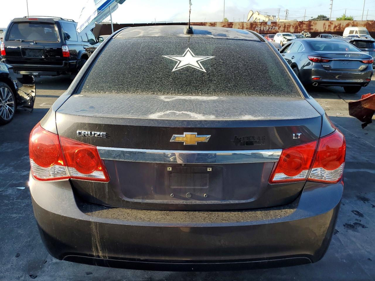 2015 Chevrolet Cruze Lt Charcoal vin: 1G1PC5SB0F7238537