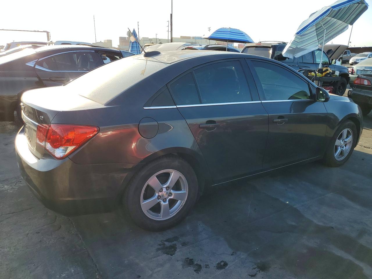 2015 Chevrolet Cruze Lt Charcoal vin: 1G1PC5SB0F7238537