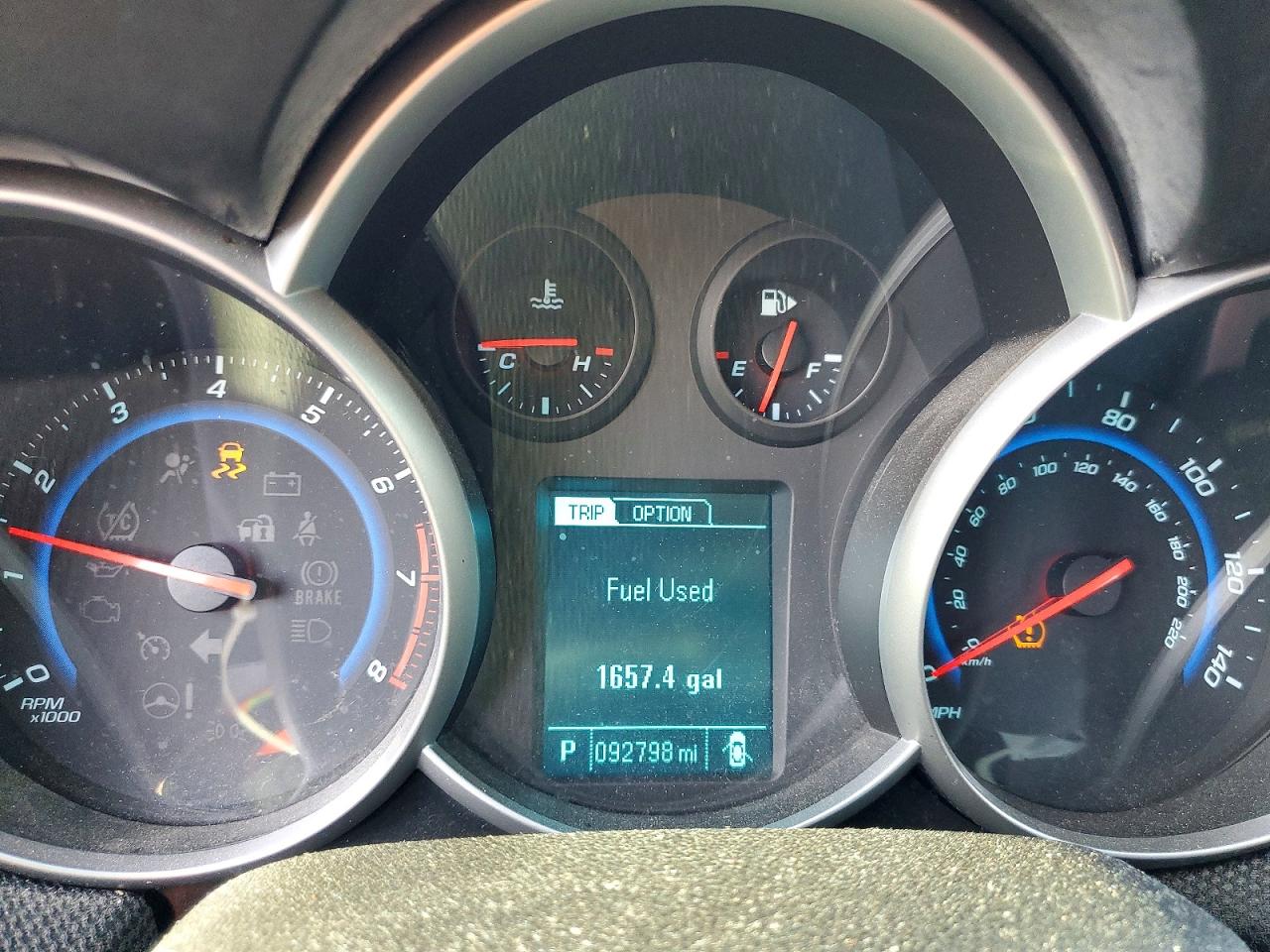 2015 Chevrolet Cruze Lt Charcoal vin: 1G1PC5SB0F7238537