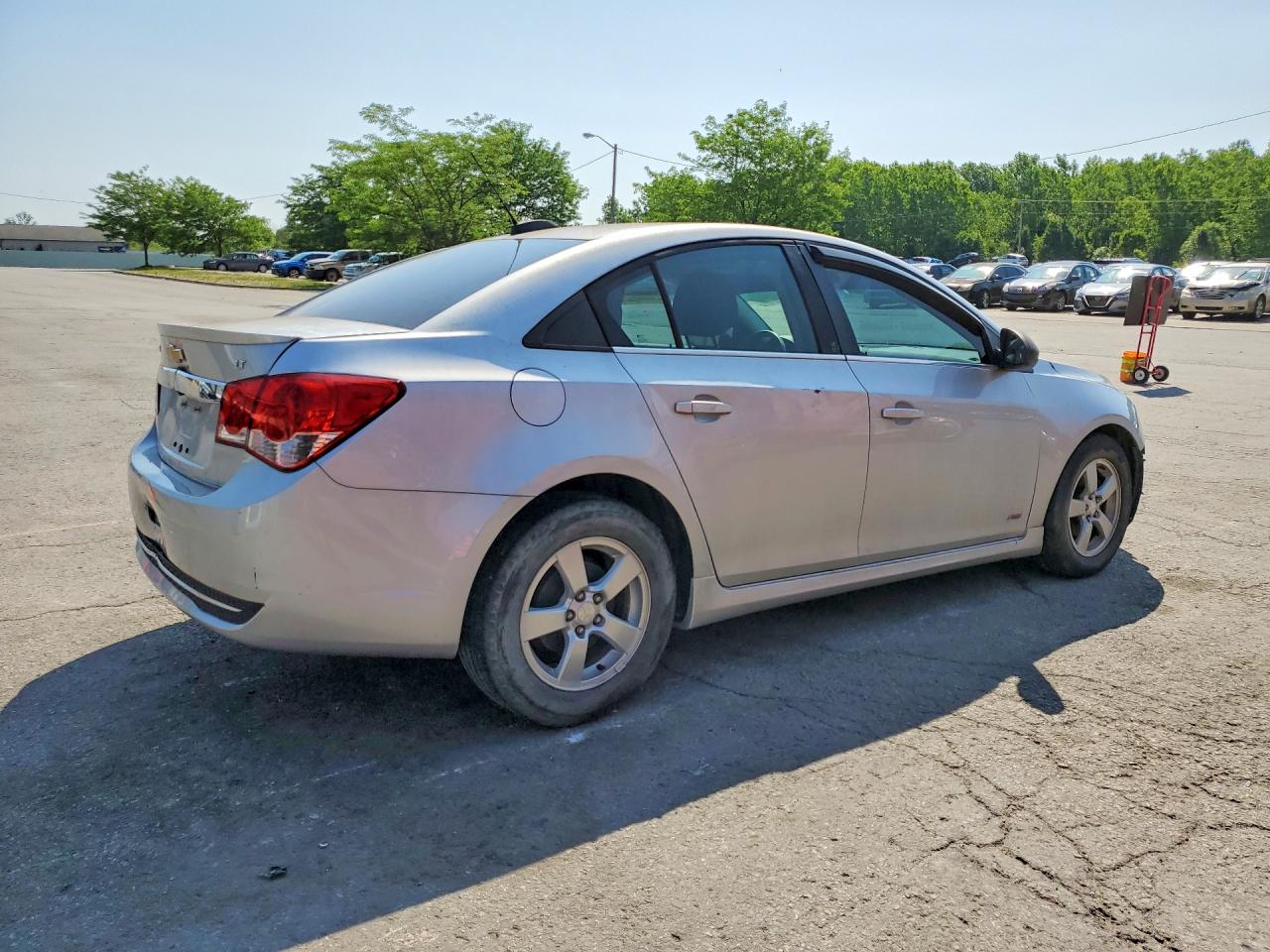 2015 Chevrolet Cruze Lt Silver vin: 1G1PC5SB0F7242894