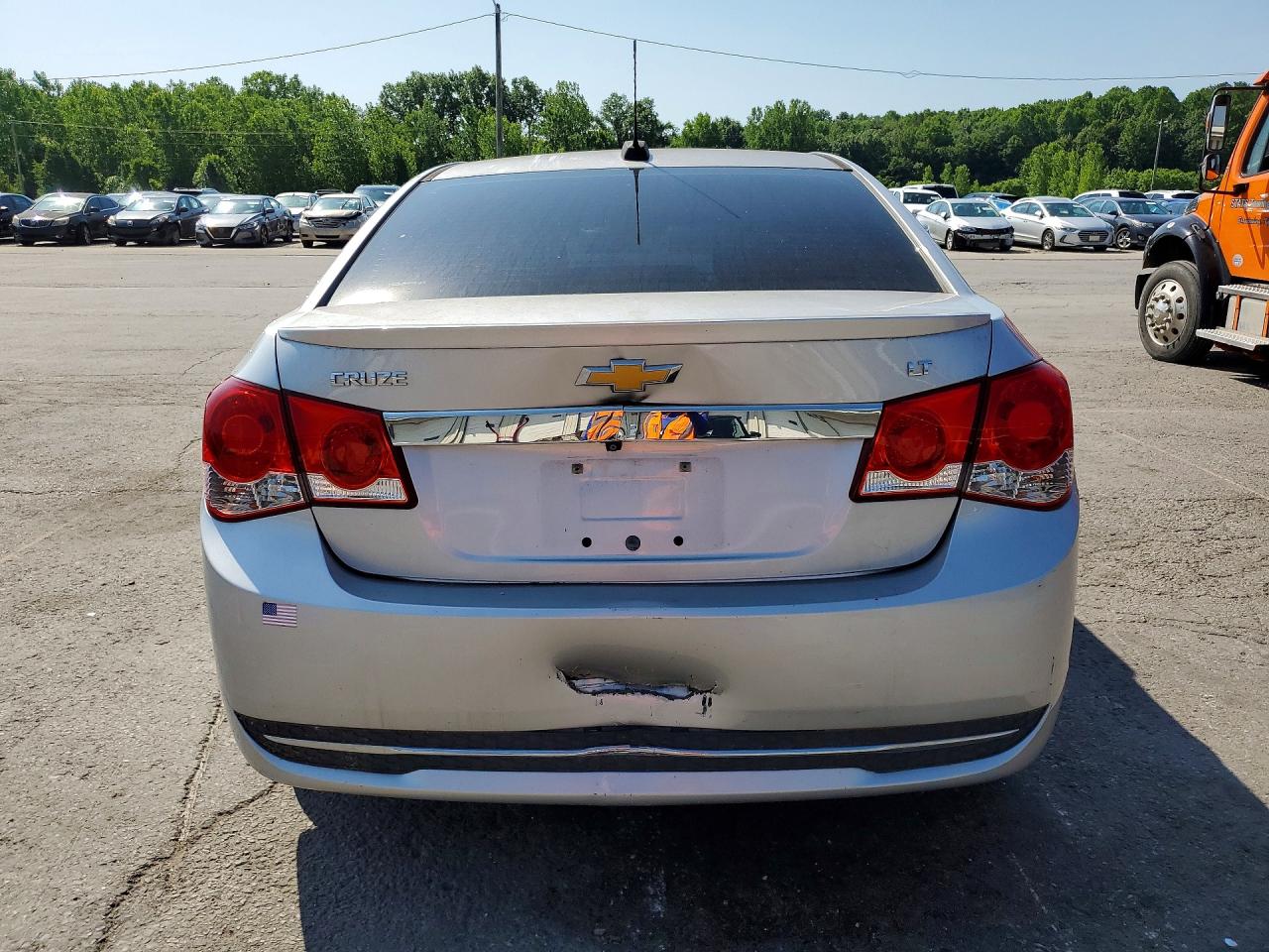 2015 Chevrolet Cruze Lt Silver vin: 1G1PC5SB0F7242894