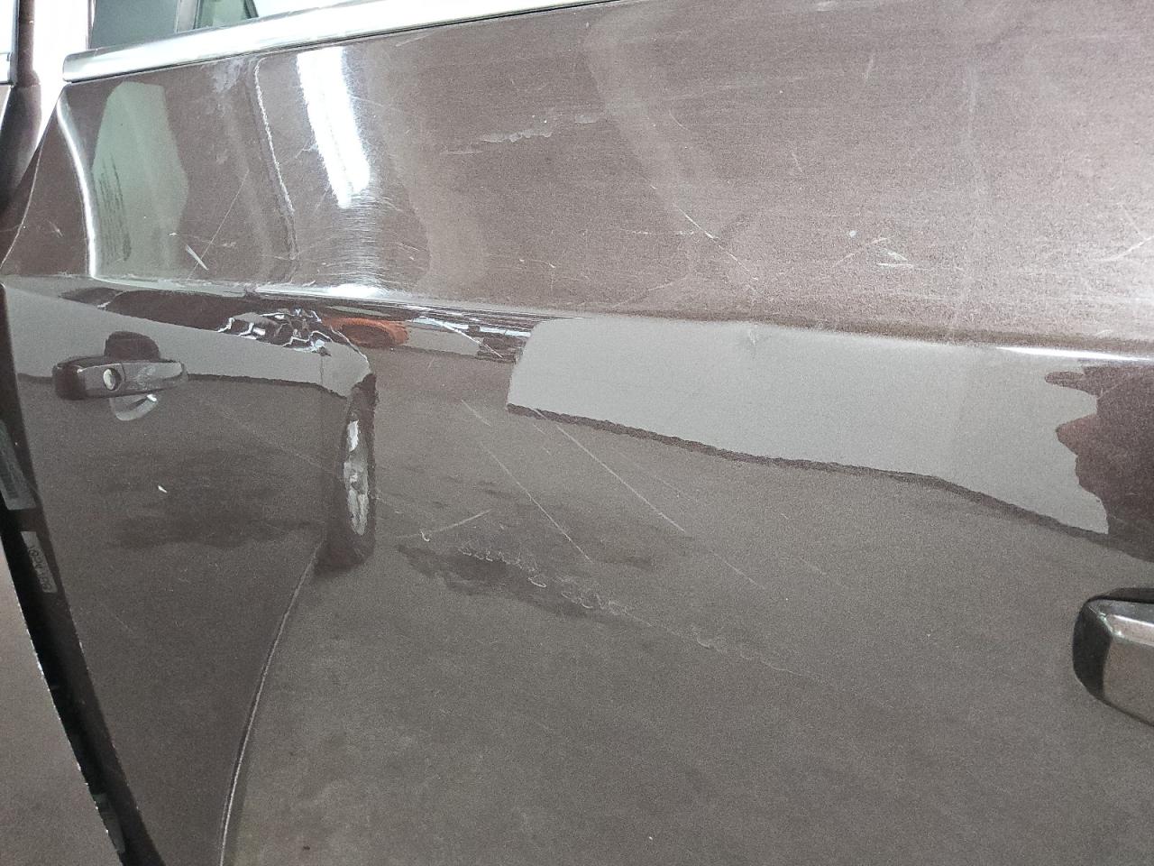 2015 Chevrolet Cruze Lt Brown vin: 1G1PC5SB0F7249134 Damage: Left Rear Door, Heavy Scratch, > 12 Inches