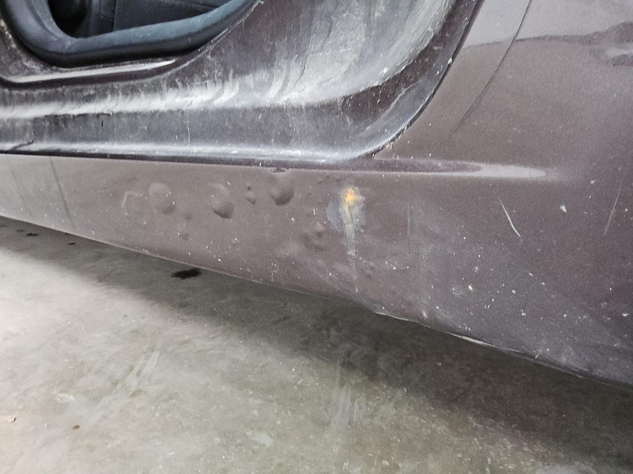 2015 Chevrolet Cruze Lt Brown vin: 1G1PC5SB0F7249134 Damage: Left Rocker Panel, Rust, 1 To 2 Inches
