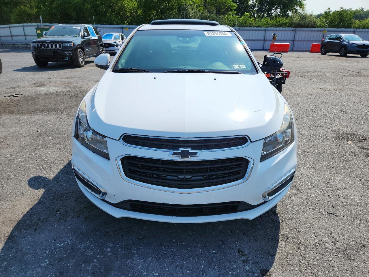 2015 Chevrolet Cruze Lt Белый vin: 1G1PC5SB0F7261400