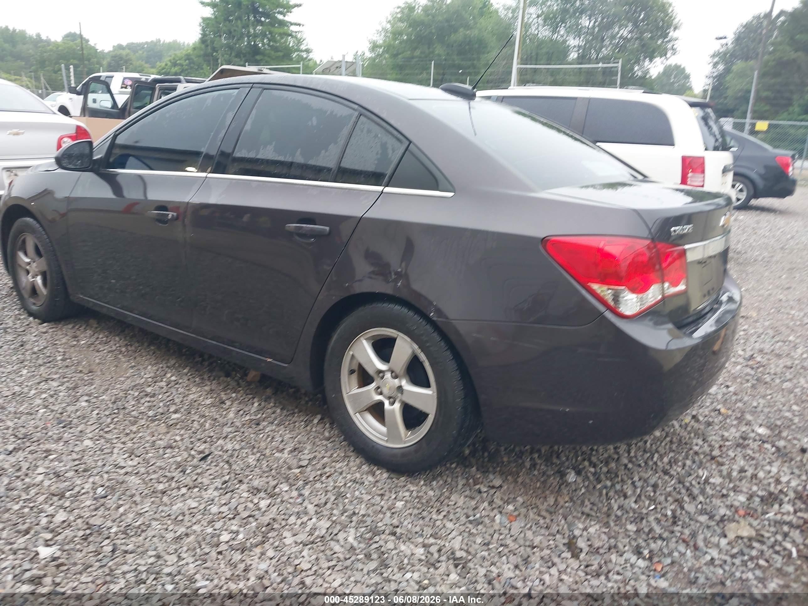 2015 Chevrolet Cruze 1lt Auto Черный vin: 1G1PC5SB0F7261557