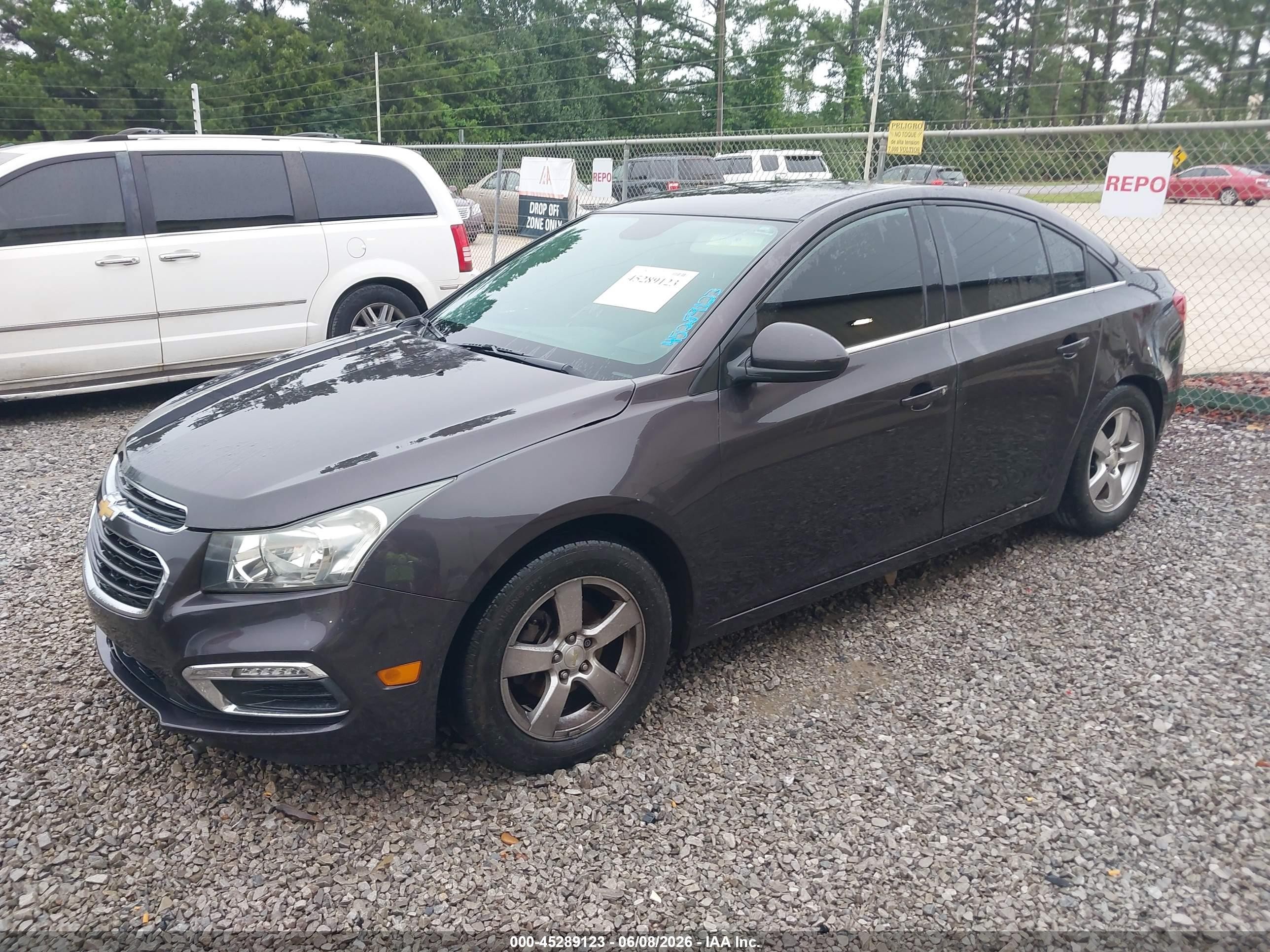 2015 Chevrolet Cruze 1lt Auto Черный vin: 1G1PC5SB0F7261557