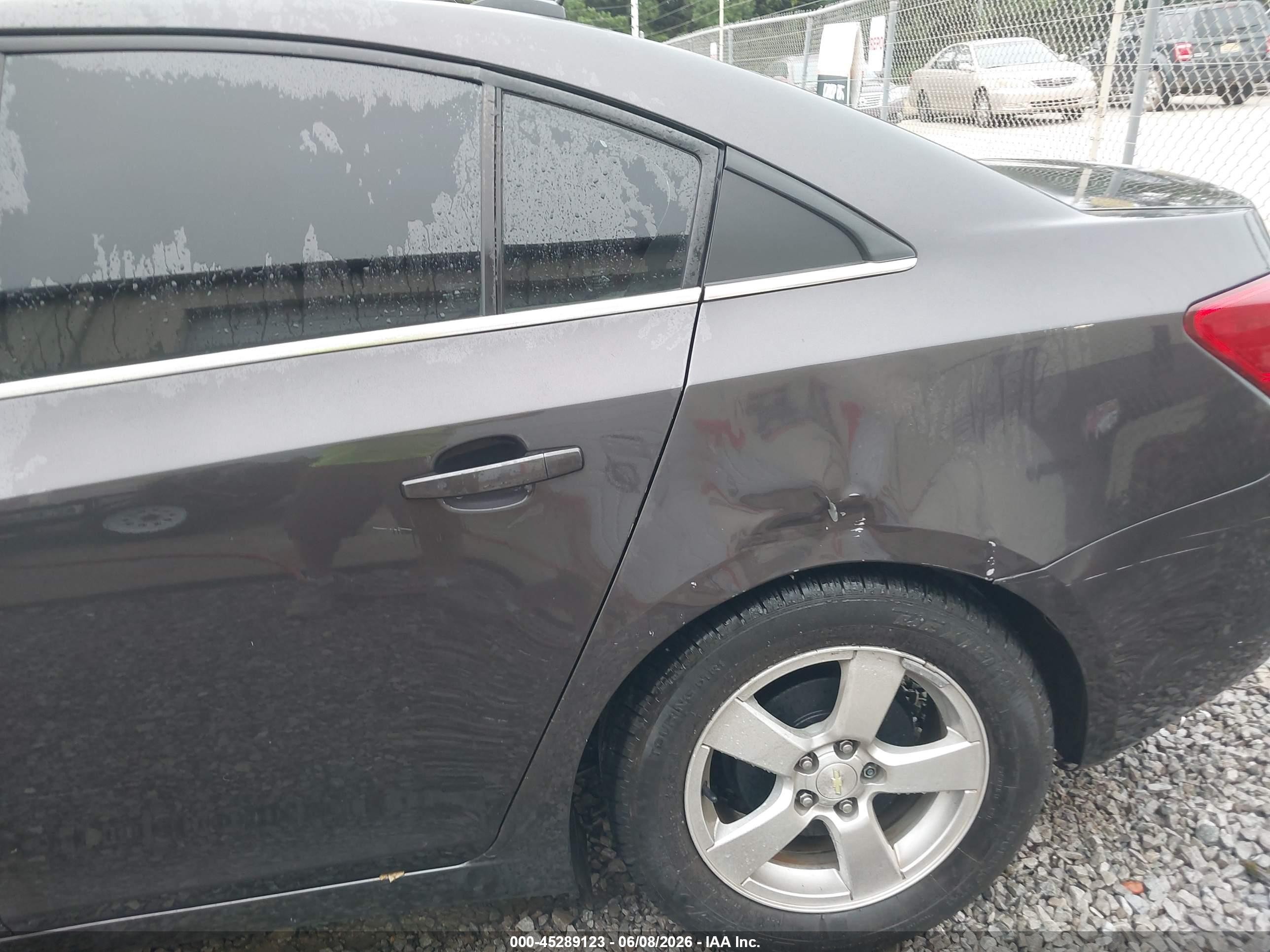 2015 Chevrolet Cruze 1lt Auto Черный vin: 1G1PC5SB0F7261557