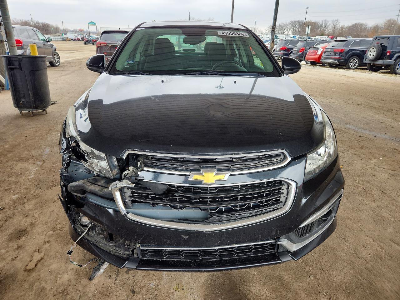 2015 Chevrolet Cruze Lt Charcoal vin: 1G1PC5SB0F7266113
