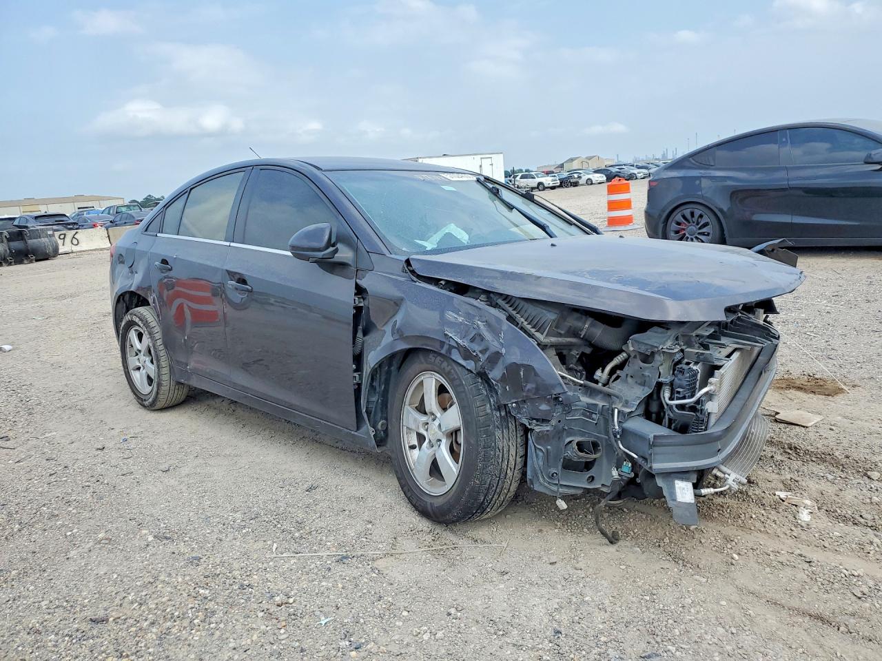 2015 Chevrolet Cruze Lt Gray vin: 1G1PC5SB0F7280366