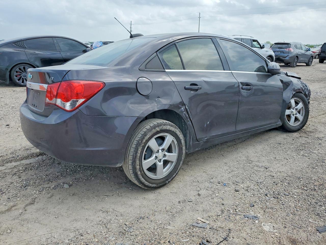2015 Chevrolet Cruze Lt Gray vin: 1G1PC5SB0F7280366