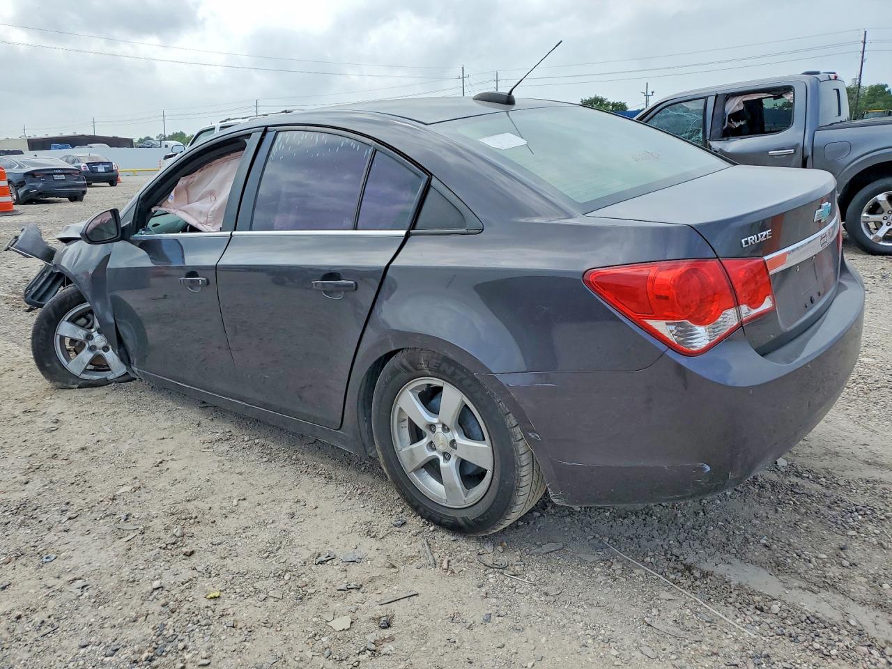 2015 Chevrolet Cruze Lt Gray vin: 1G1PC5SB0F7280366