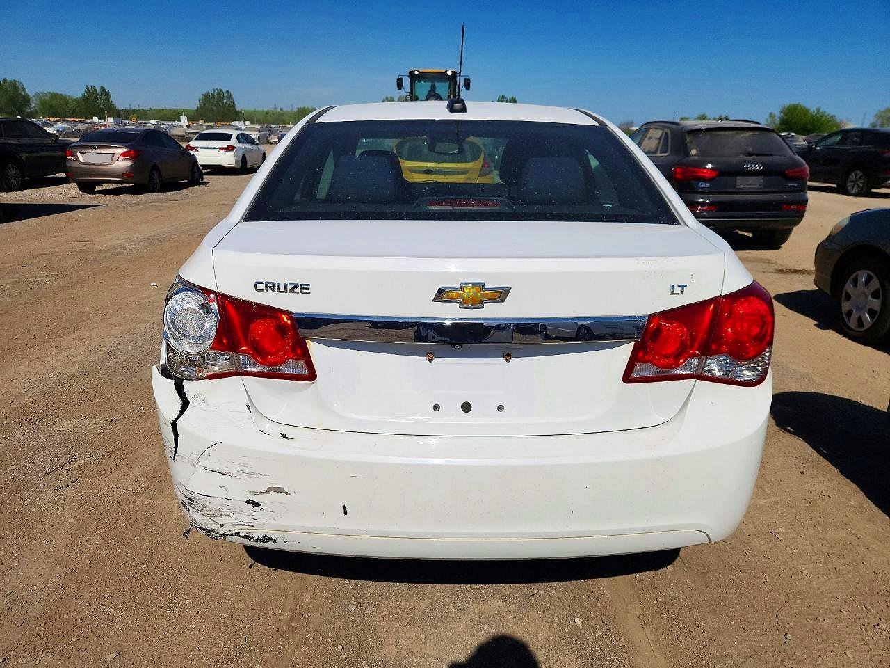 2015 Chevrolet Cruze Lt White vin: 1G1PC5SB0F7283753